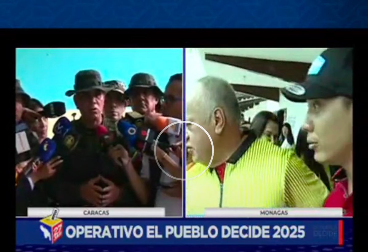 ELESPINITO's tweet image. #ÚltimoMinuto Ministro de la Defensa, Vladimir Padrino López informa que no ha habido ningún inconveniente en los comicios municipales. “No es un proceso secuestrado”, declaró