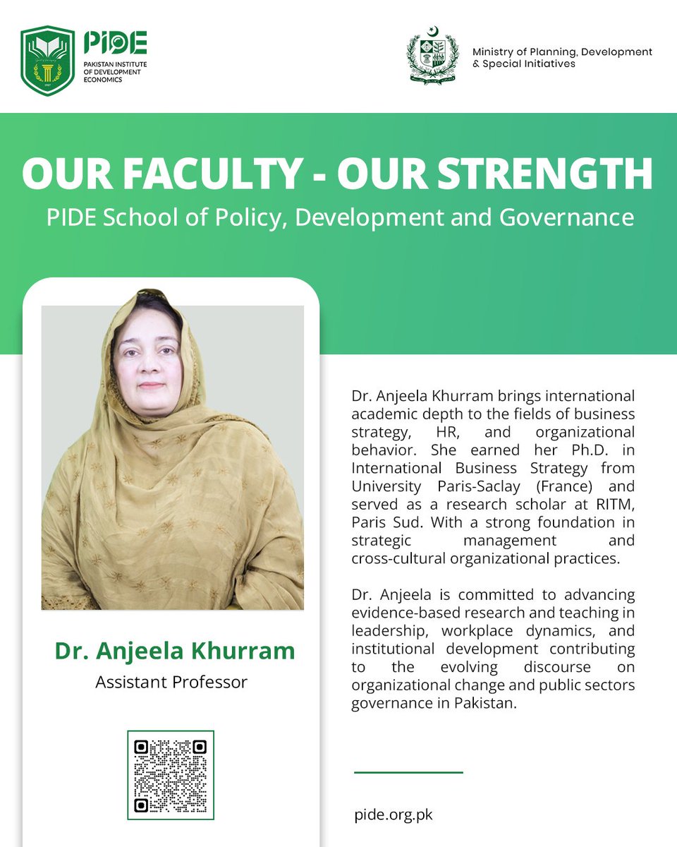 Pakistan Institute of Development Economics (PIDE) tweet media
