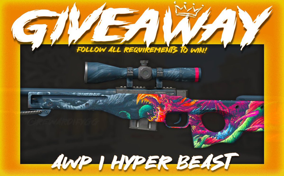RewardifyGG's tweet image. 💸 AWP | Hyper Beast [$40] 💸
💎 CSGO/CS2 Skin Giveaway 💎

⏩ Follow @RewardifyGG
🔁 Retweet
⬇️ Like + Subscribe ⬇️
youtu.be/dSCY1roeeeY?si…
❗️ Watch the entire video to the end ❗️

🔜 Winner will be picked in a few days! GL!