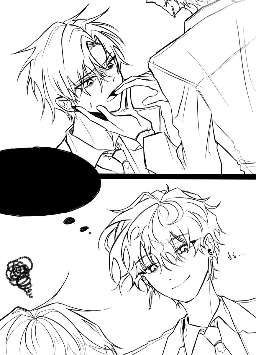 sipsip22_ee10's tweet image. #마차살
377 그 장면...날뤀
뭔가 색칠 전이 나은거같아서 둘다 첨부합니다...