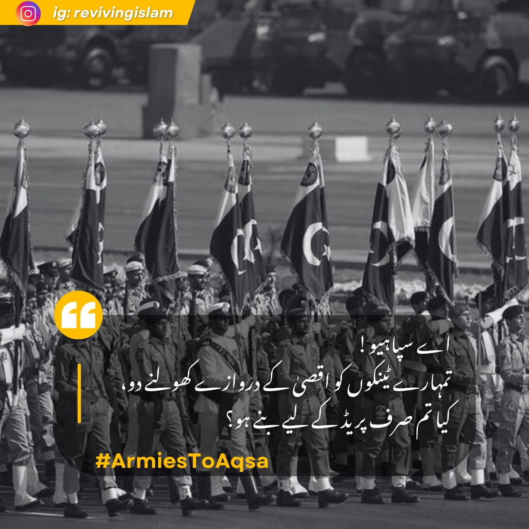 zainab_bashir10's tweet image. #PakistanArmyToAqsa 
#ArmiesToAqsa