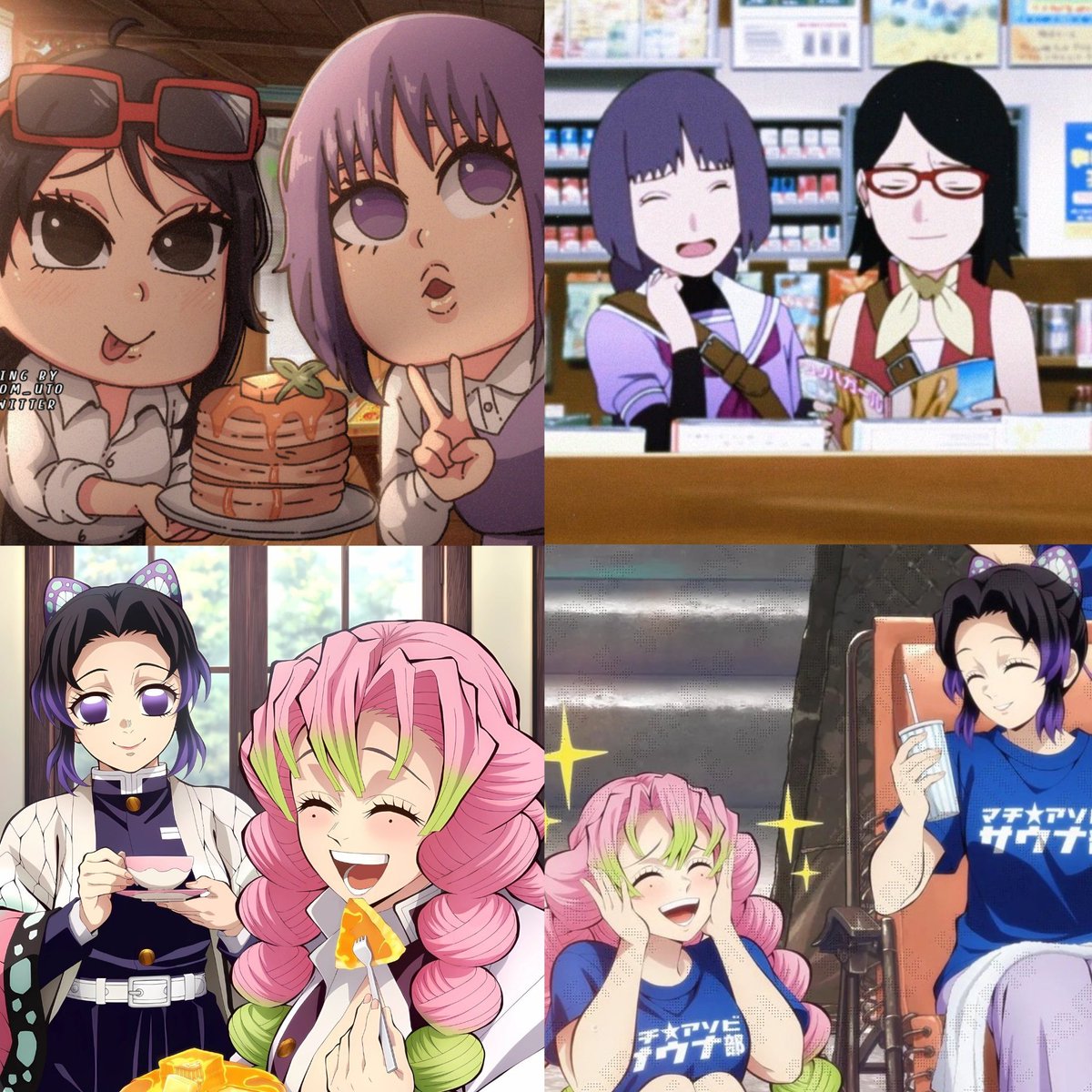 Ritsuko_990's tweet image. 💜 × ❤️
