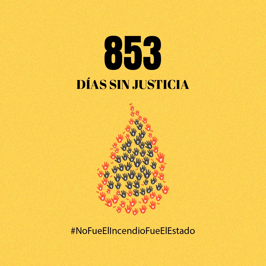 FJEDD's tweet image. 📌Este domingo 27 de julio se cumplen 853 días de una tragedia que traspasó más allá de nuestra frontera y alcanzó el resto del mundo, el incendio de la estación migratoria del Instituto Nacional de Migración, donde 40 hombres perdieron la vida, 27 sobrevivieron con lesiones…