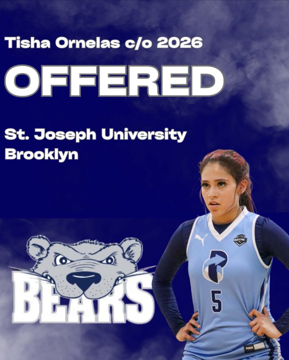 #AGTG Blessed to receive an offer from St.Joseph University , thank you coach for believing in me!! <a href="/realcoachc4/">Coach C</a> <a href="/PMPGREY/">CoachC</a> <a href="/jjgirlshoops/">San Antonio Johnson Jaguars Girls Basketball</a> <a href="/coachGiacchi/">Joe Giacchi</a>