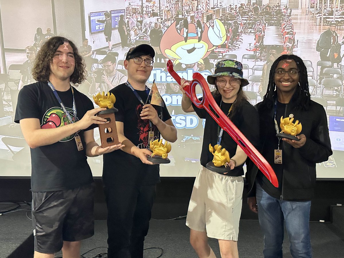MinerBCKT's tweet image. H-Town Splashdown #5 🥇
It was my first LAN and we came away with the win! Thank you so much to everyone who made this event possible and so memorable 💖
Me - 100% winrate on LAN
@ShinyPikmin - Holy 30 bomb
@pikadave465 - Curse breaker
@Pepe_Pep_P - Aura farmer