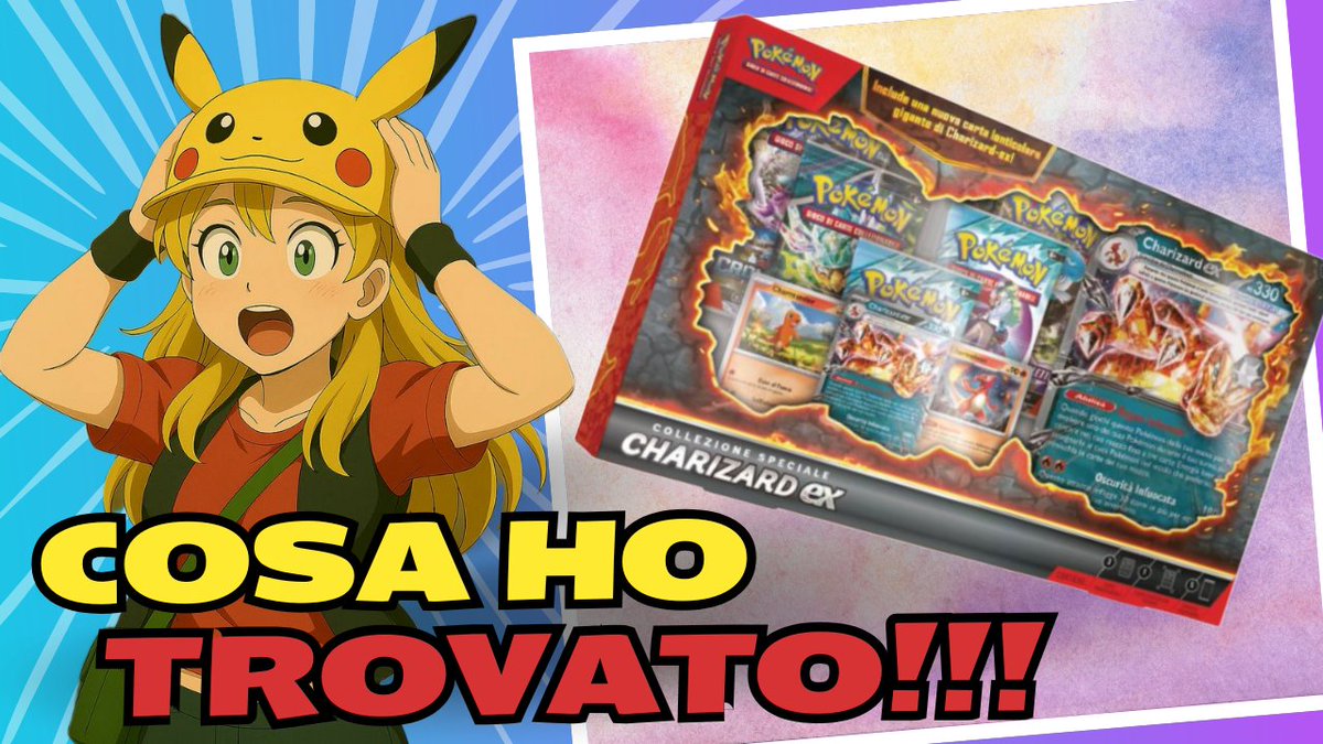 Nuovo video su #Youtube 🔥
HO TROVATO COSE nella collezione speciale di #Charizard ex 🔥 #Pokemon

🔗 youtu.be/qoJMzTqw4kU