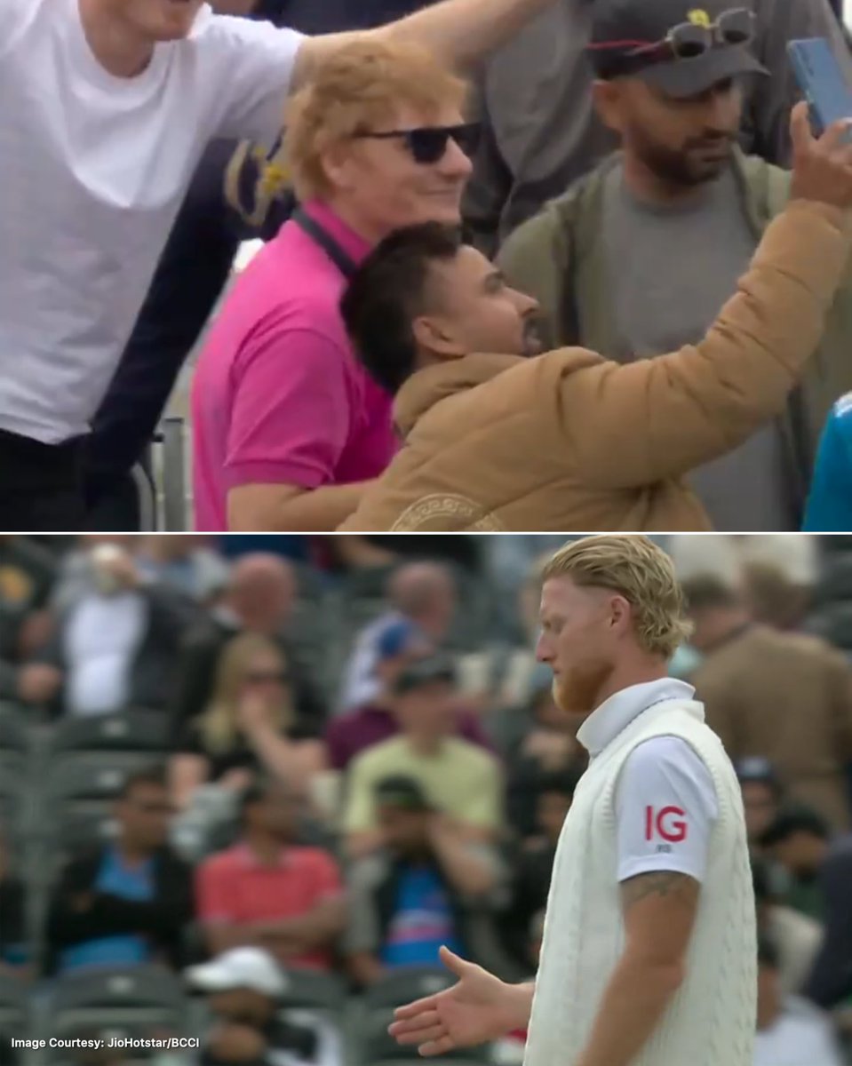 First Ed Sheeran, now John Cena…this is one star-studded test 😂