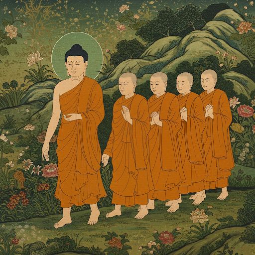 RitikKumar17702's tweet image. In this world, serving one’s mother is happiness, serving one’s father is happiness, serving monks and nuns is happiness, and serving liberated ones is happiness.

-Dhammapada 🌺🌻🌸☘️🍂🪷🙏☸️