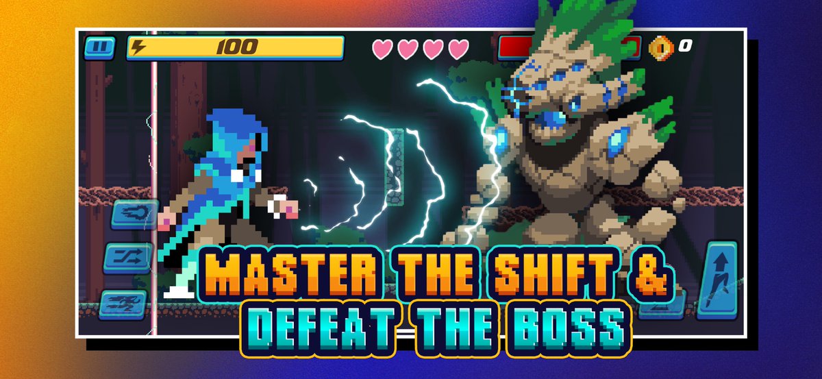 PixelRunners_TS's tweet photo. Pre-order is coming!
 Switch dimensions in real time.
 Battle unknown dangers.
 Run like reality’s collapsing behind you.
Pixel Runners: Time Shift is almost here — Pre-order starts soon on iOS &amp; Android!

#PixelRunners #indiegame #gamedev #retrogaming #mobilegames #comingsoon https://t.co/k6p0EKHngG