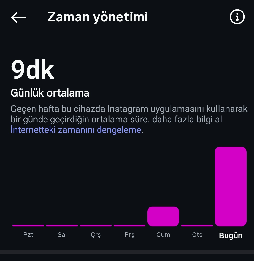 Bizim ekran süresi