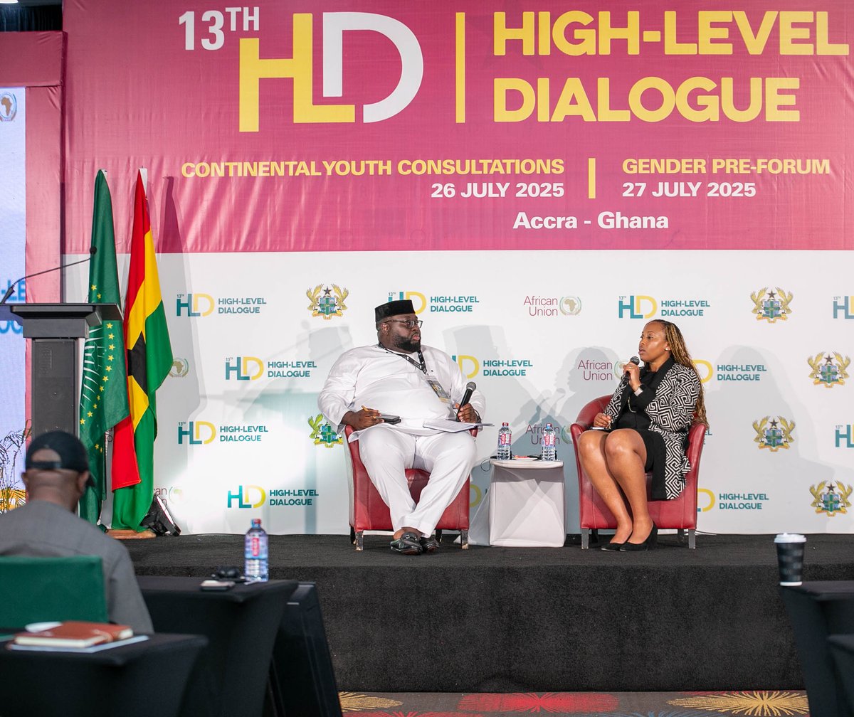 AUC_PAPS's tweet image. ♀️Gender pre-event #DGTrends
AFRICA TALKS: TV style interview & conversation on women’s contributions to democratic values & socioeconomic development
Mr @CRoystanley & Ms @CarmelleCadet
🌍Africa talks, 🗣️Voices're heard, 🎯Actions implemented!
@_AfricanUnion
@AGA_Platform