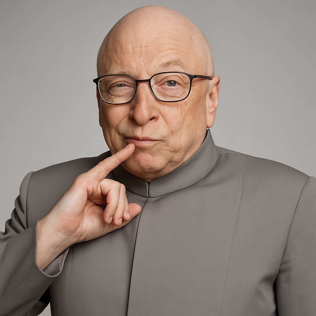 WolffNSheep's tweet image. When a billionaire blocks the sun, plastic-wraps your fruit, fakes your meat, and turns mosquitoes into flying syringes…
But somehow we are the crazy ones for calling him a supervillain.