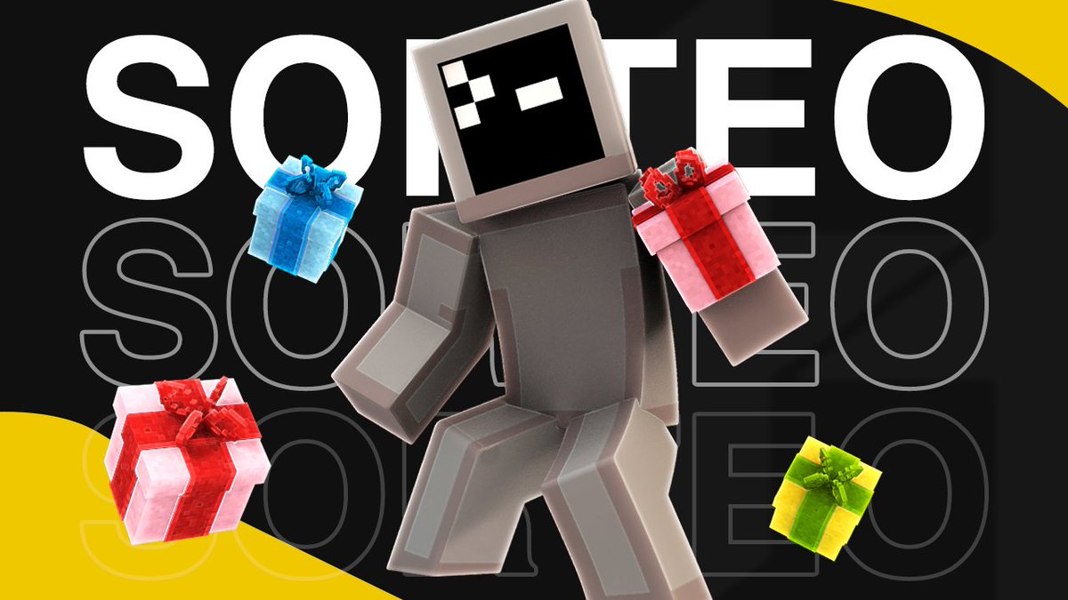 SORTEO!! 🎁

$100 y 10 Servidores de Minecraft activo en nuestro Discord papus, finaliza en 4 días 😎

discord.holy.gg

SI YA CUENTAS CON UN SERVIDOR ACTIVO EN HOLYHOSTING AL MOMENTO DE FINALIZAR EL SORTEO, EL PREMIO ES DOBLE. APLICAN T&amp;C.