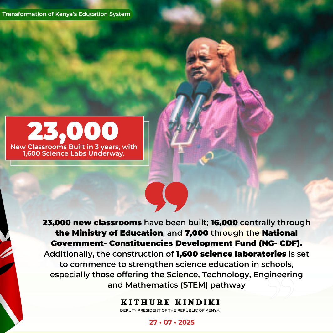 BiancaNaom1's tweet image. William Ruto will go down in history as the president who hired the highest number of teachers in under 3 years. Already, 76,000 teachers have been recruited, and 24,000 additional teachers are to be hired before January next year, bringing the total to 100,000.
