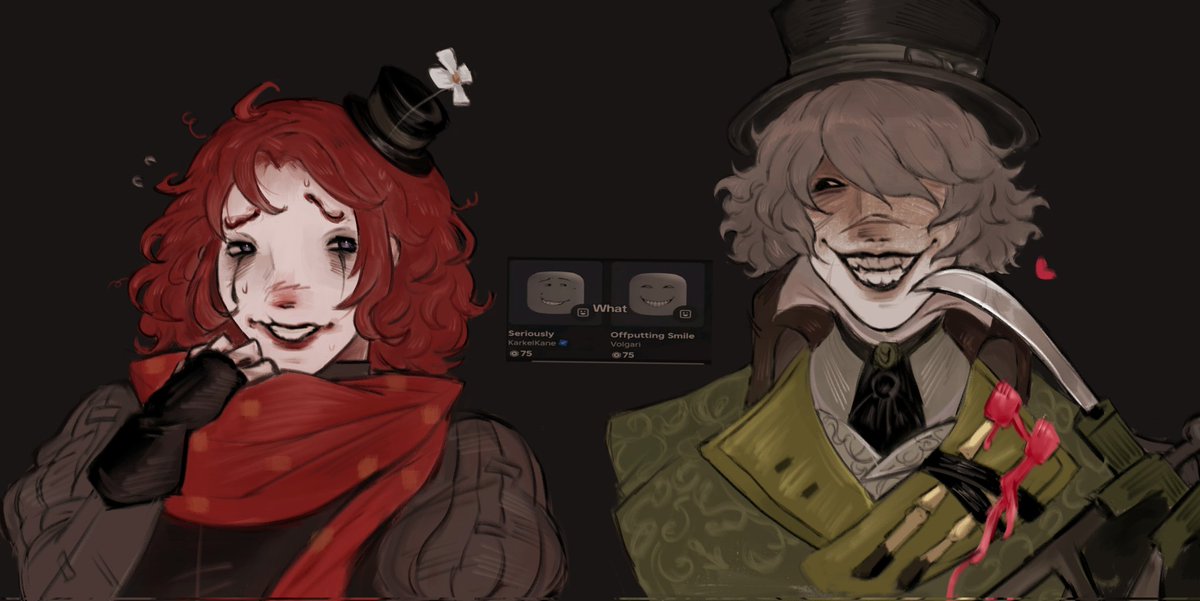 wilosha_clown's tweet image. I hate them 🎇 #identityv #IDV #weepyjack