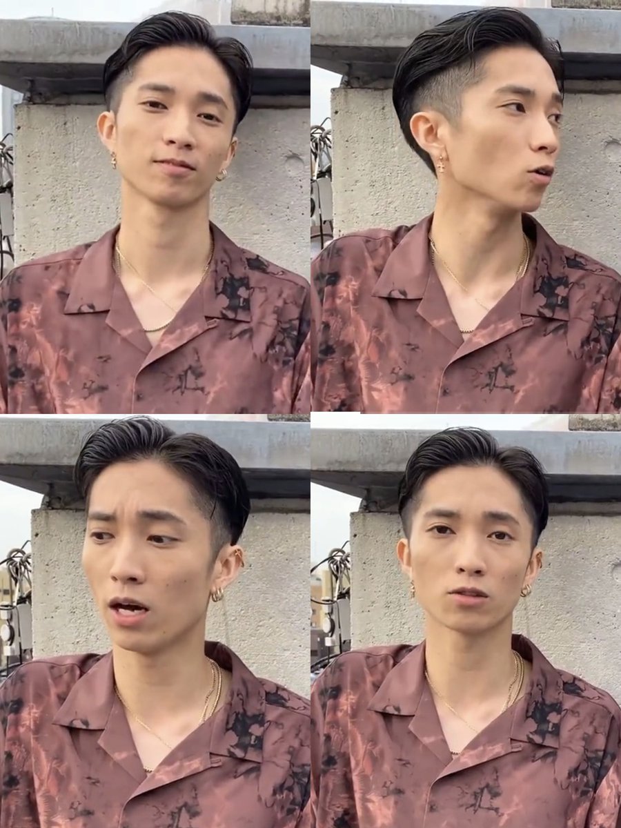 love_Azure's tweet image. 好想念…黑发短发的田中树啊😃