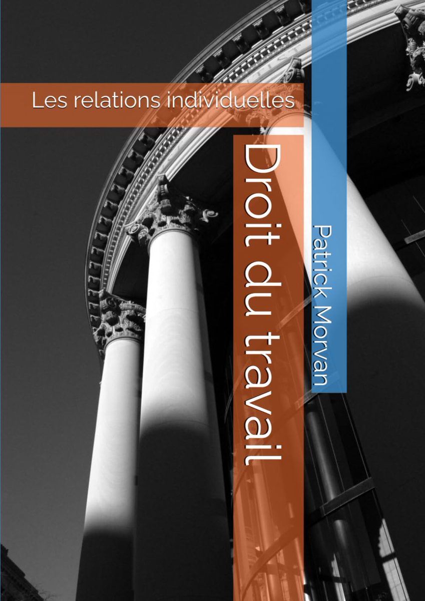 patrick_morvan's tweet image. Nouvelle édition (à jour juin 2025) de notre Droit du travail. Les relations individuelles. 

En vente (9,99 euros) ici : bit.ly/4o8T4zL