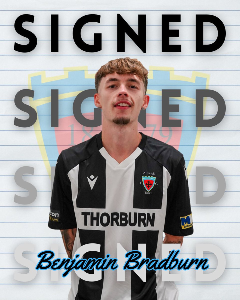 RE-SIGNED

Following a couple of seasons away, Benjamin Bradburn has returned to the club, coming off the bench in yesterday's defeat to Jarrow.

Manager Richie Latimer said, "Ben returns to the club after spells with Percy Main Amateurs and Bedlington Terriers...