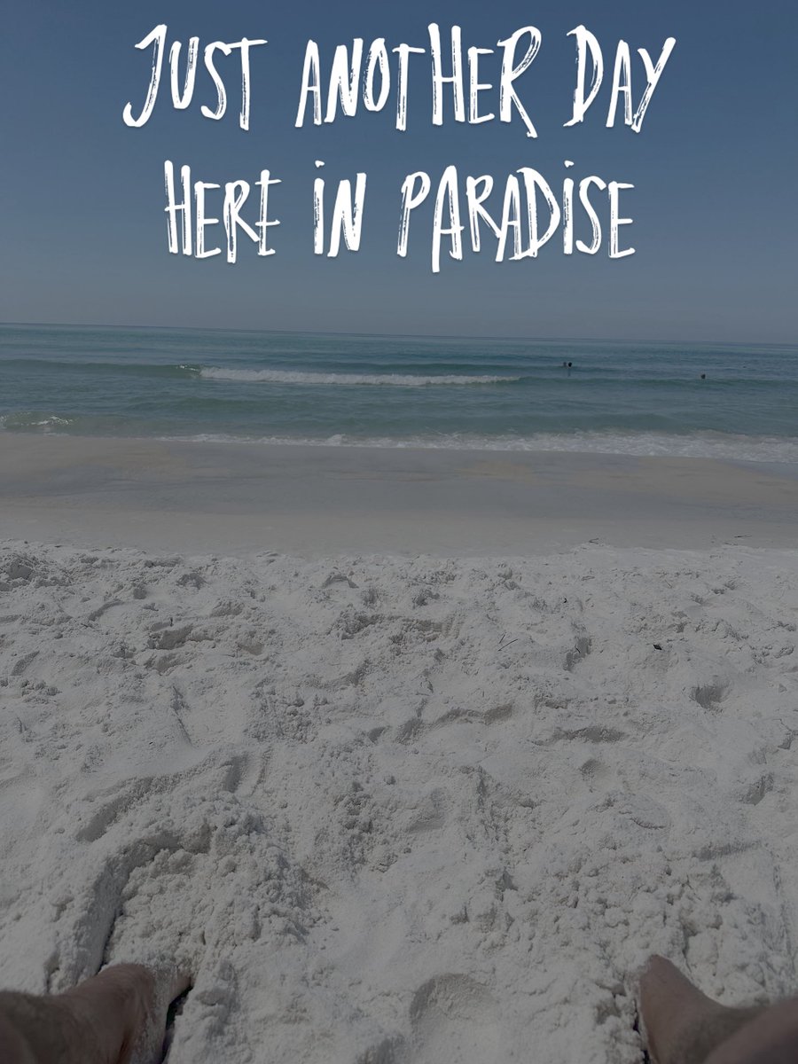 Beaching it!