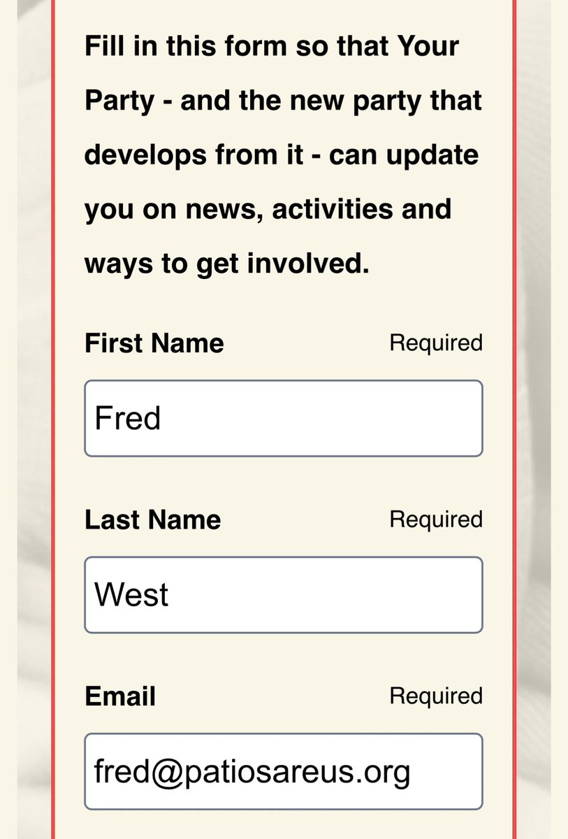 Just signed up for Magic Grandpa and Zany Sultanas new party ✊🏻