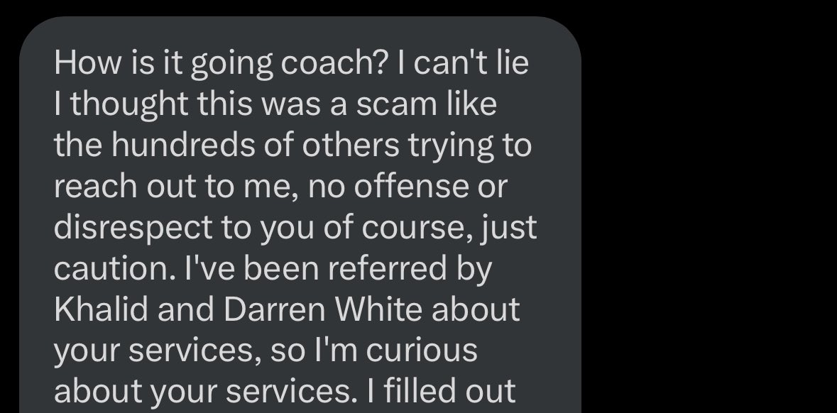 Get these messages all the time…

It is smart on behalf of players/parents to be on guard against the countless amount of scams in the HSFB Recruiting world

It’s true… there are tons. Even the biggest names in HSFB Recruiting have scam-like aspects (cough N*C*S*A*) 

All of