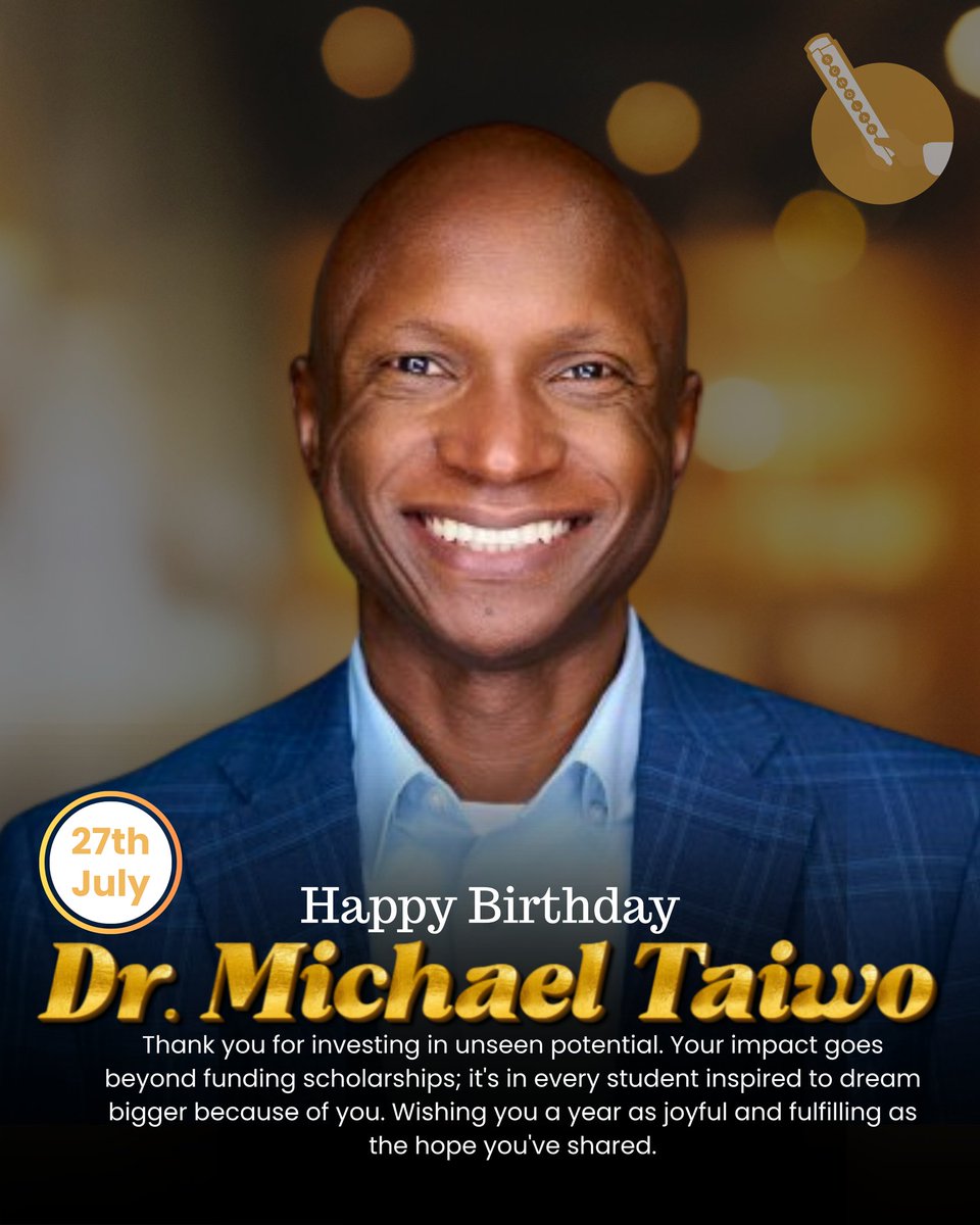 Michael Taiwo Annual Scholarships tweet media