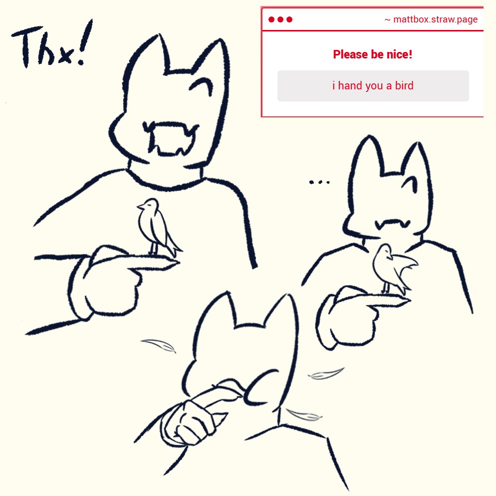 MattBoxBoi's tweet image. Thanks!