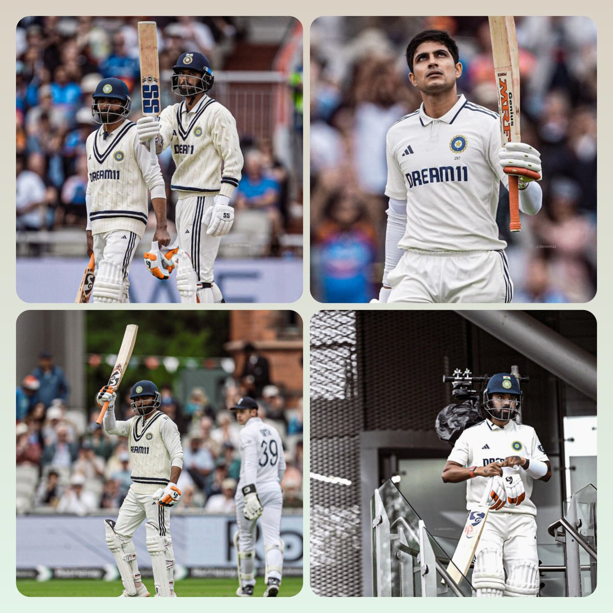 Crick_logist's tweet image. Coming from 0/2 & playing almost 150 overs to draw a test is as big as winning a match.
Stokes frustration tells u the whole story.
Gill, Rahul, Washi & Jadeja all four bats there heart out.
This is as classical test batting as it gets.
Take a bow lads.
Well fought
#INDvsEND