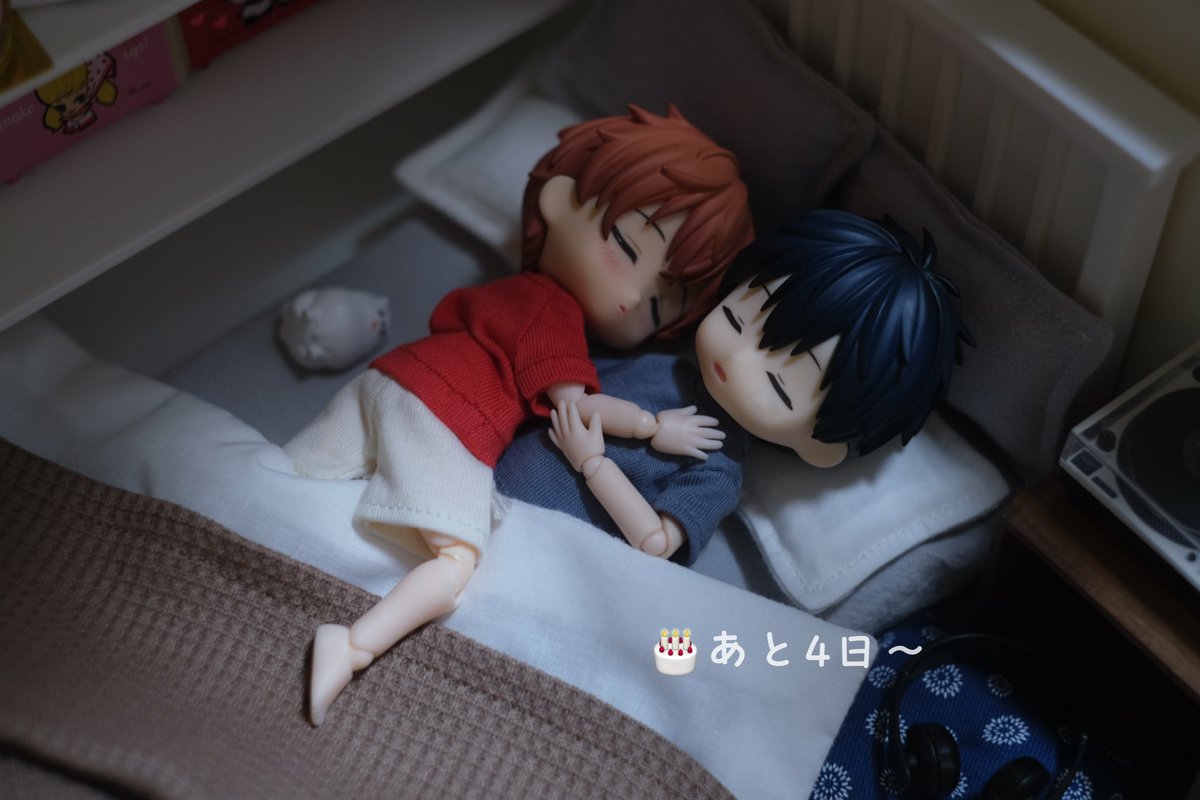 🎂あと4日～～

❤️💙good night，ritsu♡mafu～

#上ノ山立夏誕生祭2025
#上ノ山立夏誕生日カウントダウン企画2025