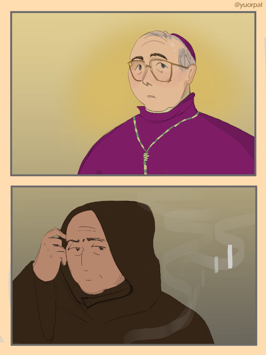 yuorpal's tweet image. #sabballeyweek/#sabballeyweek2025 day 1: first meeting. pages 1-4 out of 5
i have so much to say about what i meant with this comic, it's like a sum of everything that sabballey is to me!!! there will be a thread below &lt;3 pls read!!
#conclave #sabballey