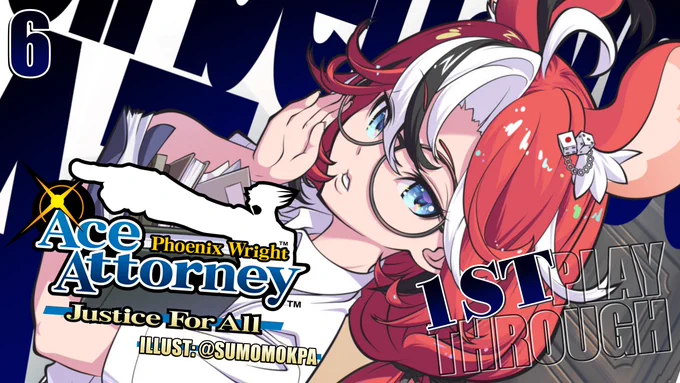 @hakosbaelz: THE EDGEWORTH JOURNEY CONTINUES! We've only just started... where will this case take us? 【Ace Attorney: Justice For All】 🎲 | 10AM JST | 6PM PDT |#TeleBae