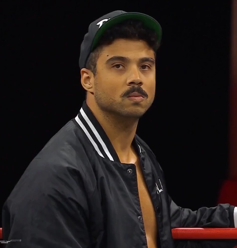 AewDefender's tweet image. It&apos;s been a long time since I felt this much sympathy for a wrestler. 

When Anthony Bowens answered Max Caster&apos;s Open Challenge, for a second time, his face told the whole story.