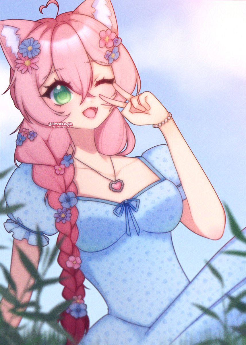 turns out sundresses are actually quite cute! what do you think?☀️💗

#kofiidoodlez