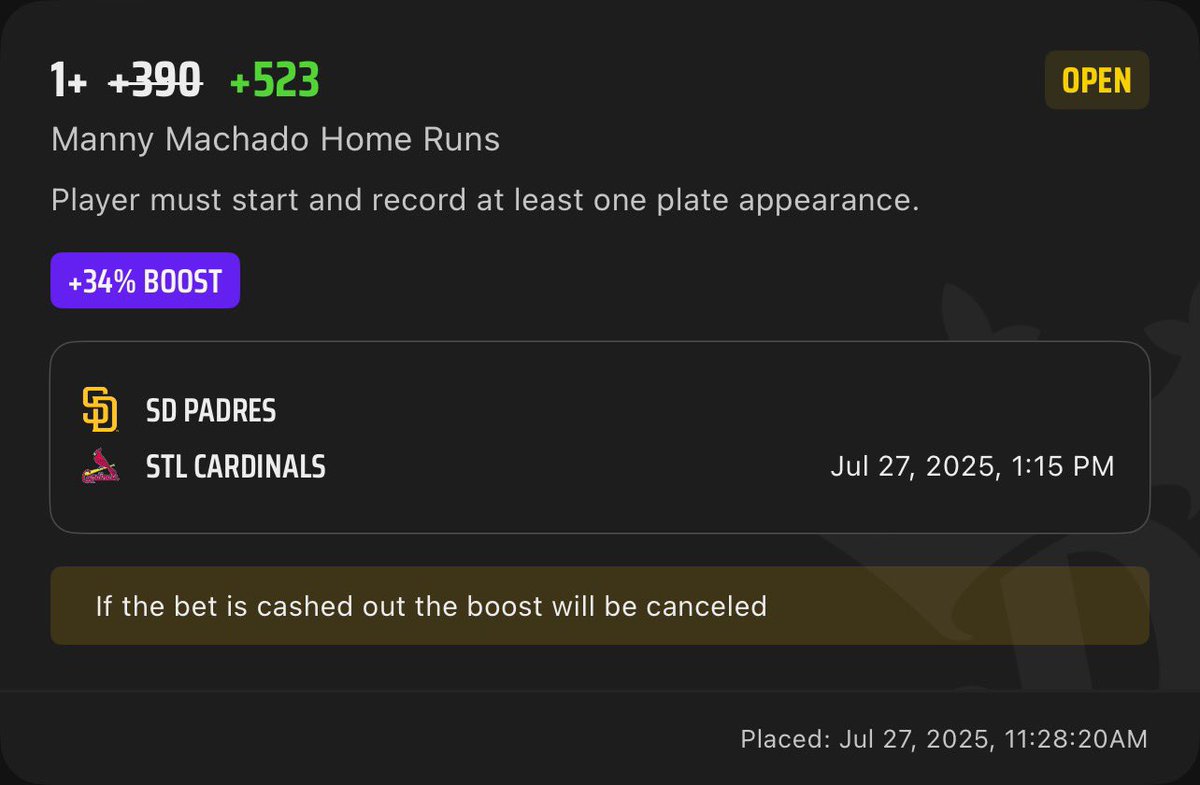 I’m loving this MLB slate today! 

We cashed our #FPOTD yesterday in the first inning, can we do it again today? 

Get all my plays at justthestatssports.com

FPOTD: