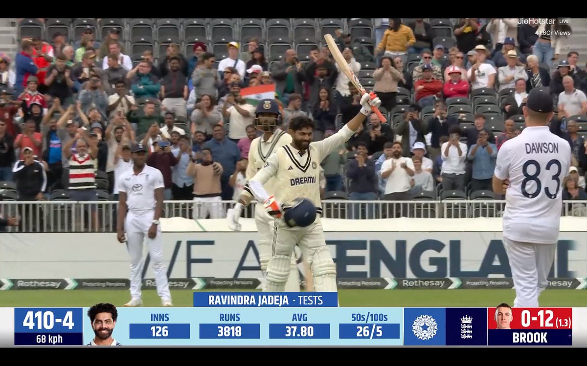 Aja07_stark's tweet image. THE SAVIOUR OF INDIAN TEST CRICKET ❤️