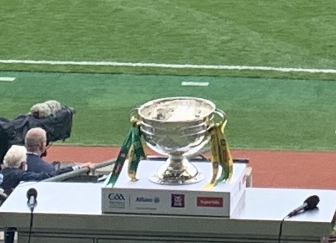 PJohnstonFCDO's tweet image. A privilege to be @CrokePark to witness @Kerry_Official masterclass. Commiserations @donegalGAAres - a great atmosphere and a memorable victory for the Kingdom #allirelandfinal