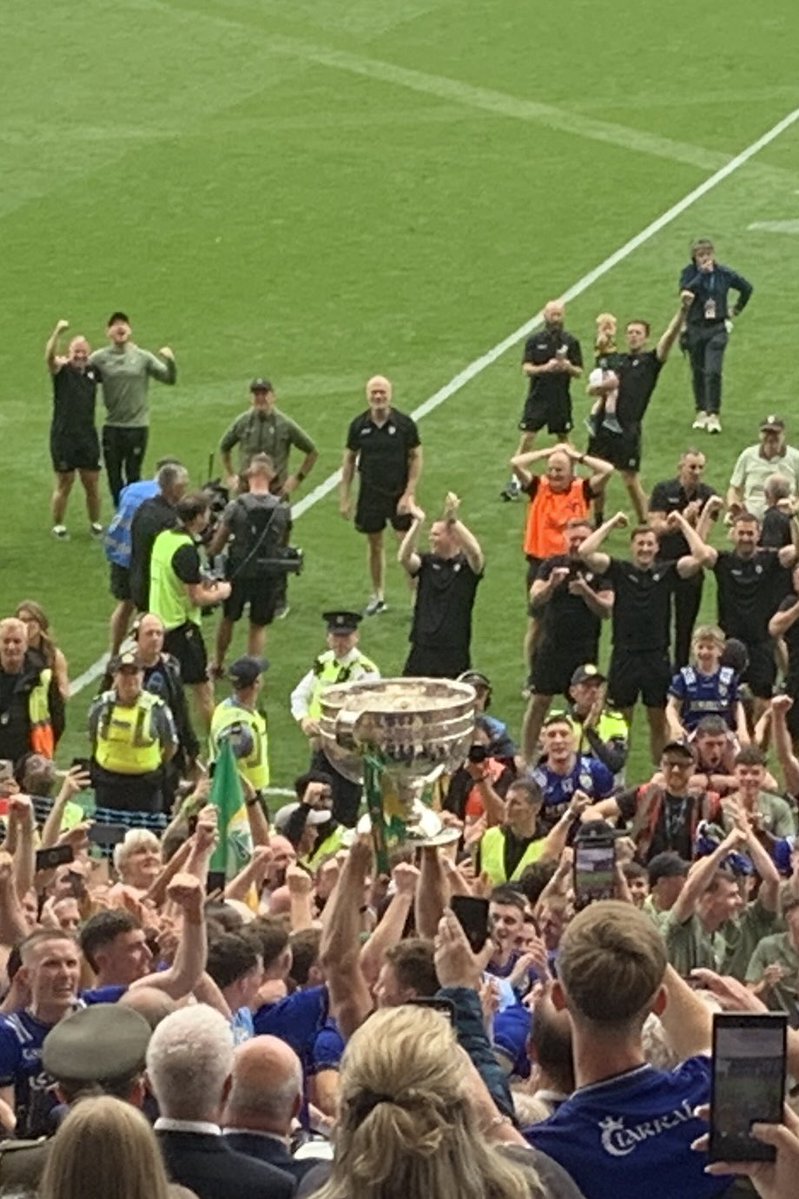 PJohnstonFCDO's tweet image. A privilege to be @CrokePark to witness @Kerry_Official masterclass. Commiserations @donegalGAAres - a great atmosphere and a memorable victory for the Kingdom #allirelandfinal