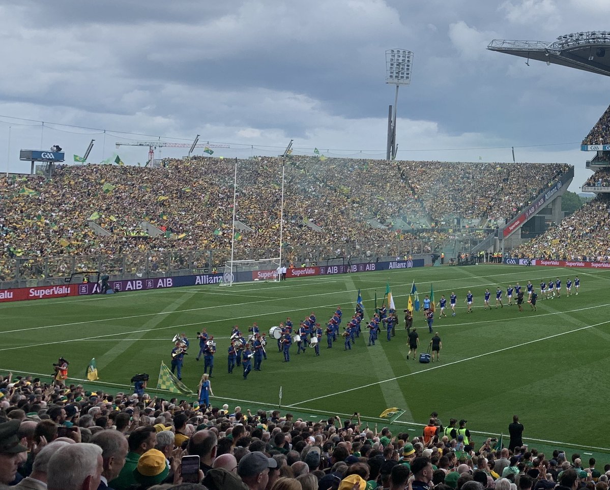 PJohnstonFCDO's tweet image. A privilege to be @CrokePark to witness @Kerry_Official masterclass. Commiserations @donegalGAAres - a great atmosphere and a memorable victory for the Kingdom #allirelandfinal