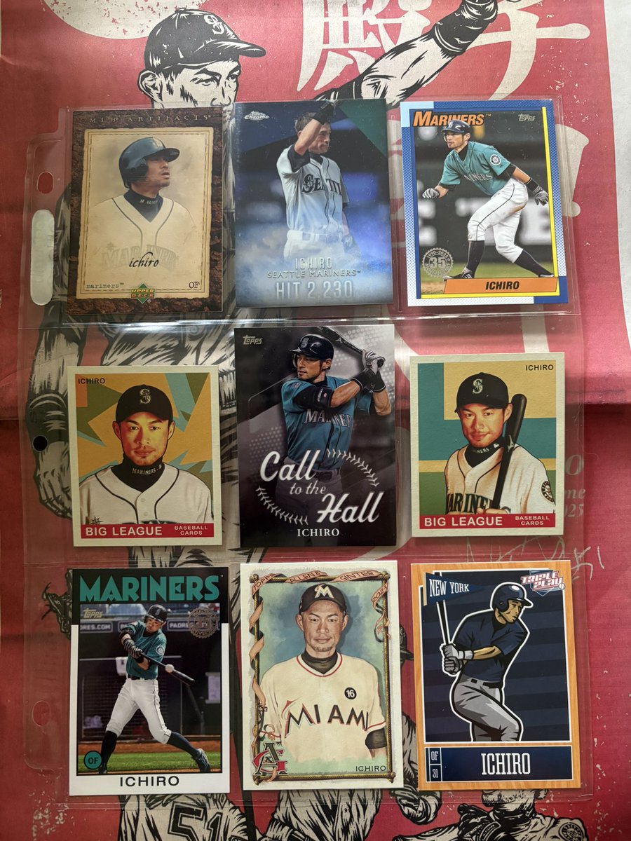 jasonbcooper's tweet image. #HOF #cooperstown Ichiro-CC-Cobra Wagner and Allen (both not pictured) @Topps three bonus Pops