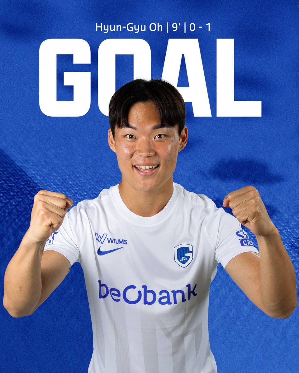 Oh starts the season with a goal in the 9th minute 💪 #mijnploeg