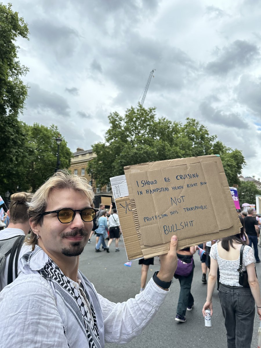 uawanama's tweet image. trans pride yesterday