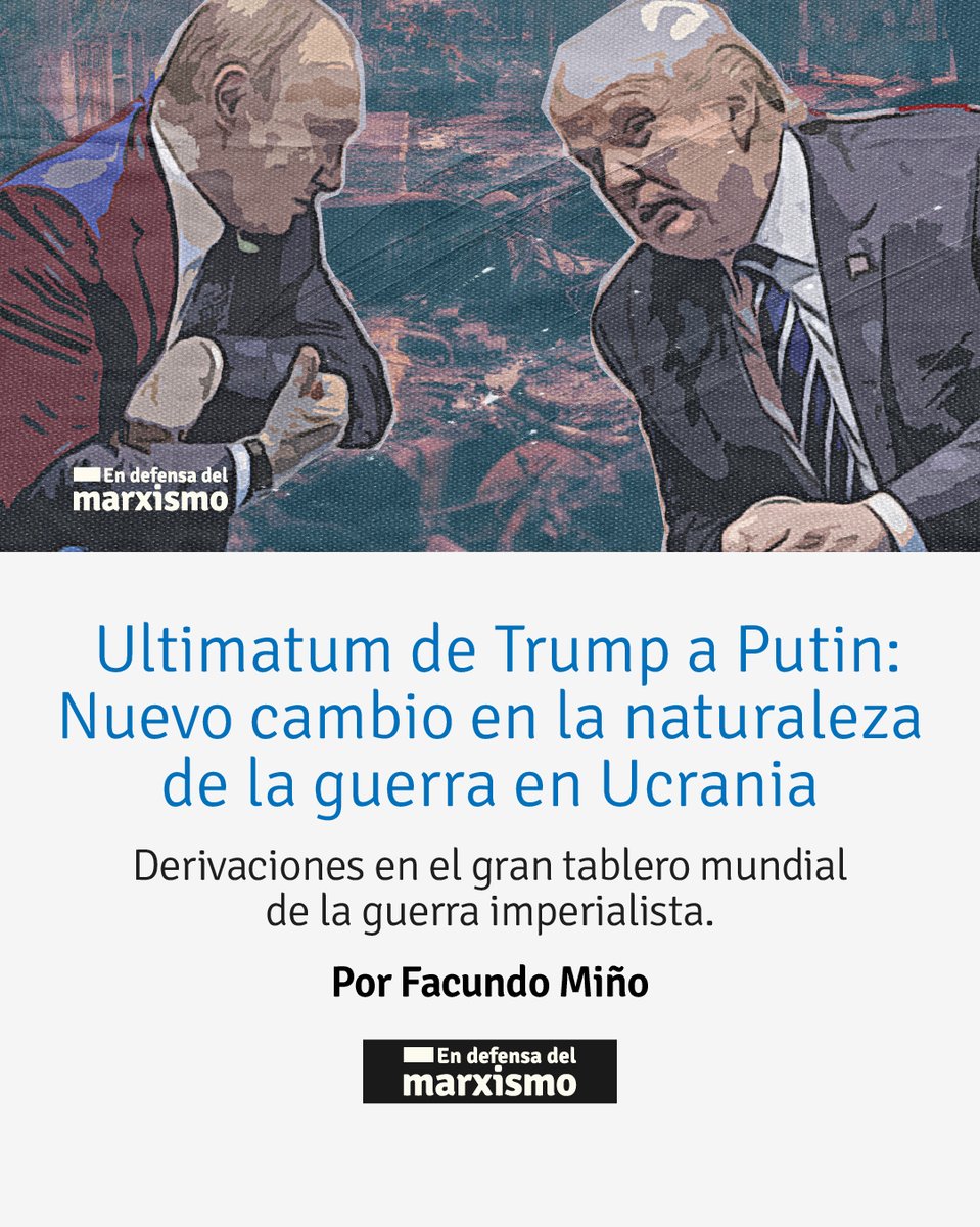 PartidoObrero's tweet image. 🗣 Manifiesto de la Unión de Juventudes por el Socialismo (UJS) – @PartidoObrero
Por una juventud socialista para terminar con el gobierno libertario y la barbarie capitalista
loom.ly/W_wvvOc
🚩 Estos artículos y más en👇🏼:
loom.ly/L_29HmY