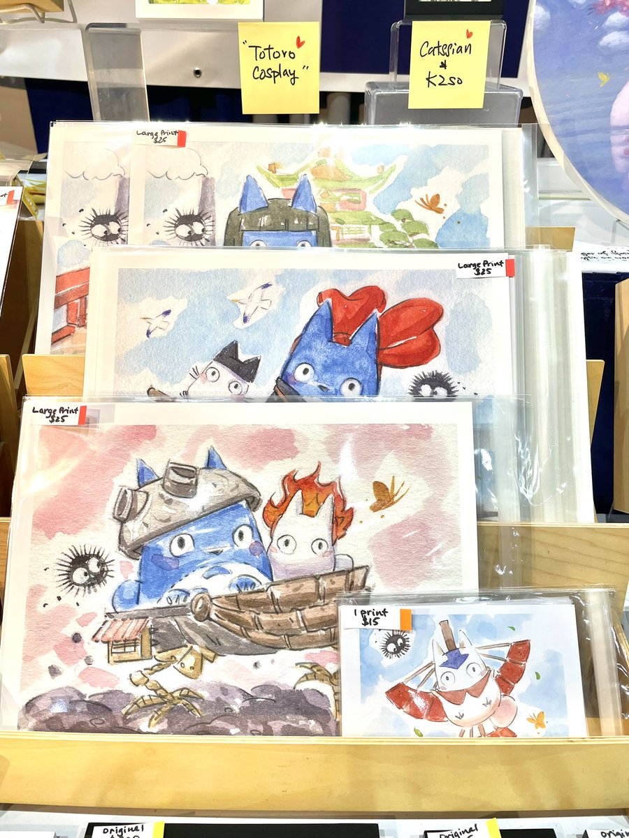 MartinHsu's tweet image. People love these #SDCC exclusive Totoro Cosplay prints! Limited supply remains at booth 4530!