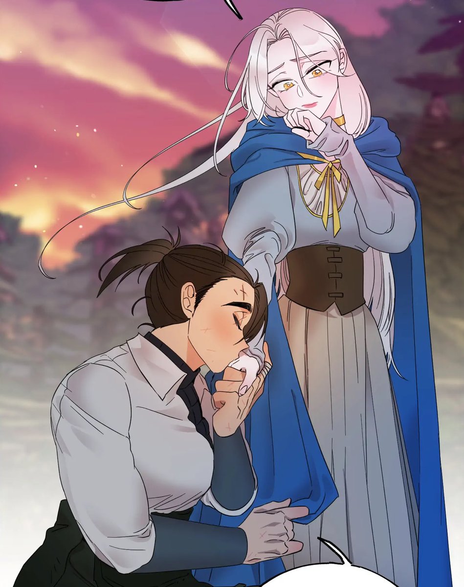 formulaofyuri's tweet image. princess x knight yuri 🙂‍↕️