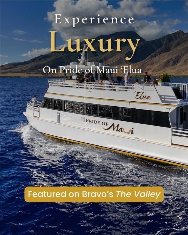 Want to dive deeper into our Pride of Maui ʻElua feature on The Valley and discover what makes our tours truly unique? Check out our latest blog post here

The next step is to book your escape to Maui! Call today to save 25% on private charters by mentioning VALLEY25 at (808)