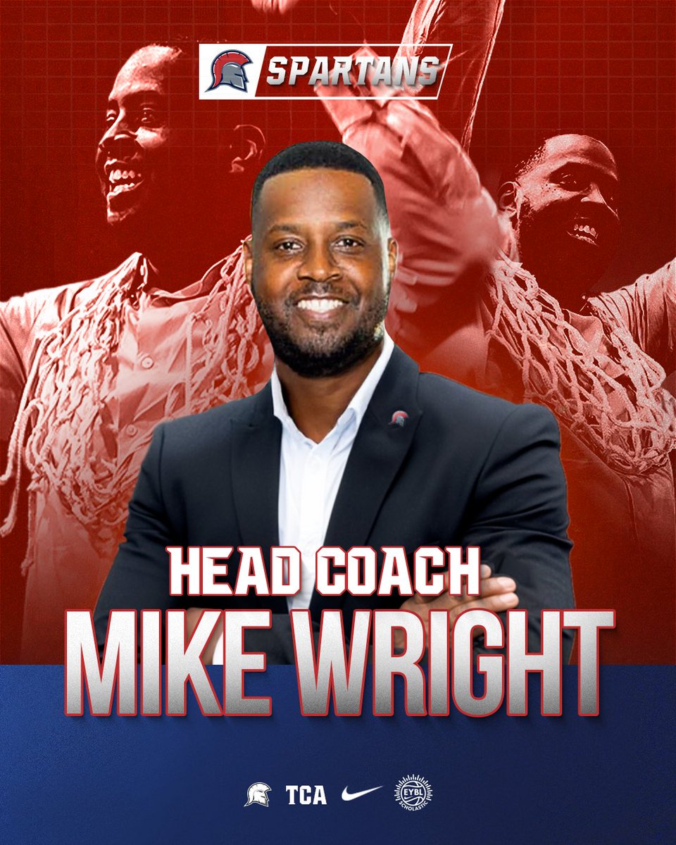 tcaspartanshoop's tweet image. Please join us in welcoming our new Head Coach, Michael Wright!
With years of proven experience and a vision for excellence, Coach Wright is ready to lead the charge!
Welcome to the Family!
#SpartanStandard #TCAHoops