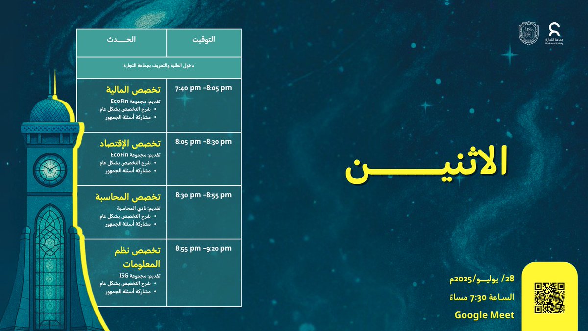 SQU Business Society tweet media