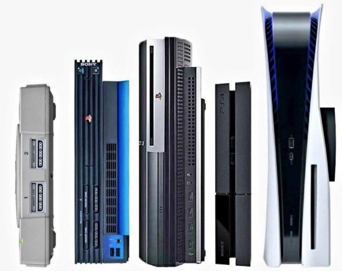 JudgeDrokk's tweet image. When you think about it, most PlayStations are pretty ugly.