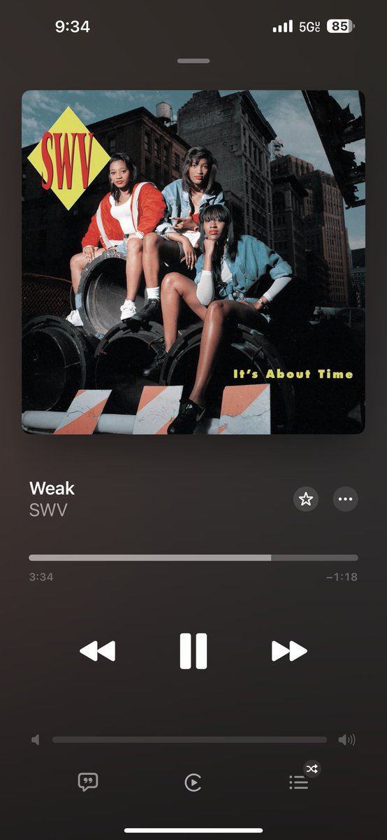 MagicHandz's tweet image. #WEAK by SWV is my song of the day!

YES!!!! This song is so beautiful that even being single you can still love it. I like to sing along in different tones. 🤣🤣

Makes you wanna grab a woman and slow dance while you stare in her eyes.

This is on REPEAT!! 🔥🔥🔥