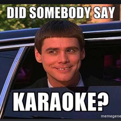 Don't forget we have Karaoke in the Swing bar Sunday and Wednesday nights from 10pm to close!

What's your favorite song to karaoke to?
